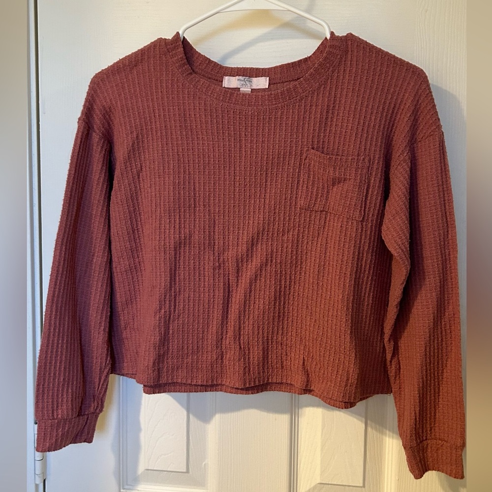 Moa moa shirt, size L, color blush pink